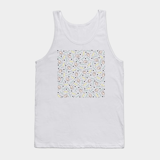 Back to the Tropical 80s Tank Top by fivemmPaper